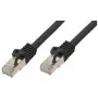 Cabo de rede ShiverPeaks BASIC-S preto 30 m Cat7 S/FTP