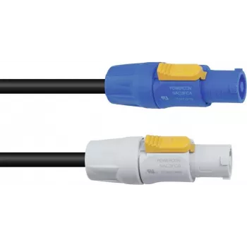 Cabo PowerCon PSSO 3023503K 3x1,5 mm 1 m — cabo de alimentação para equipamento de áudio/vídeo