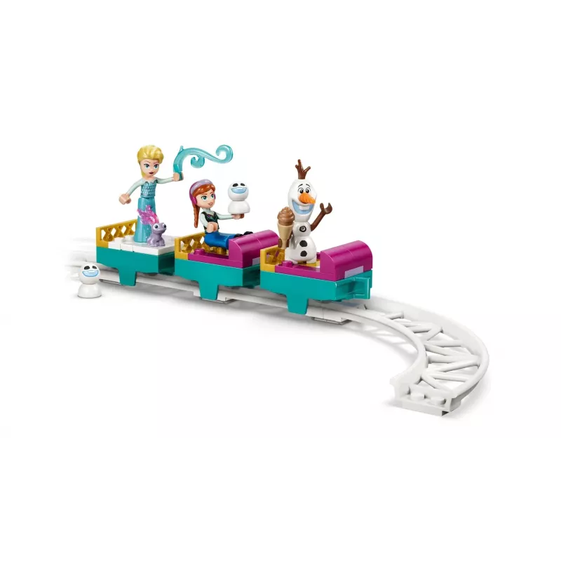 LEGO DISNEY 43281 O Castelo de Gelo de Elsa e Aventura de Trenó na Neve