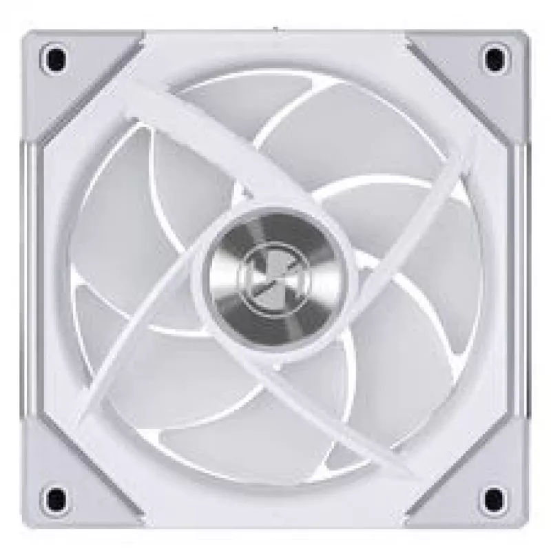 Kit de ventoinhas para caixa Lian Li UNI FAN SL-INF 120 ARGB PWM, pack de 4, branco