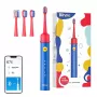 Escova de dentes elétrica sónica para crianças com app e conjunto de cabeças Bitvae BVK7S (azul)