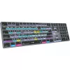Teclado Logickeyboard LKB-RESB-TM-UK Office Bluetooth QWERTY cinzento titânio