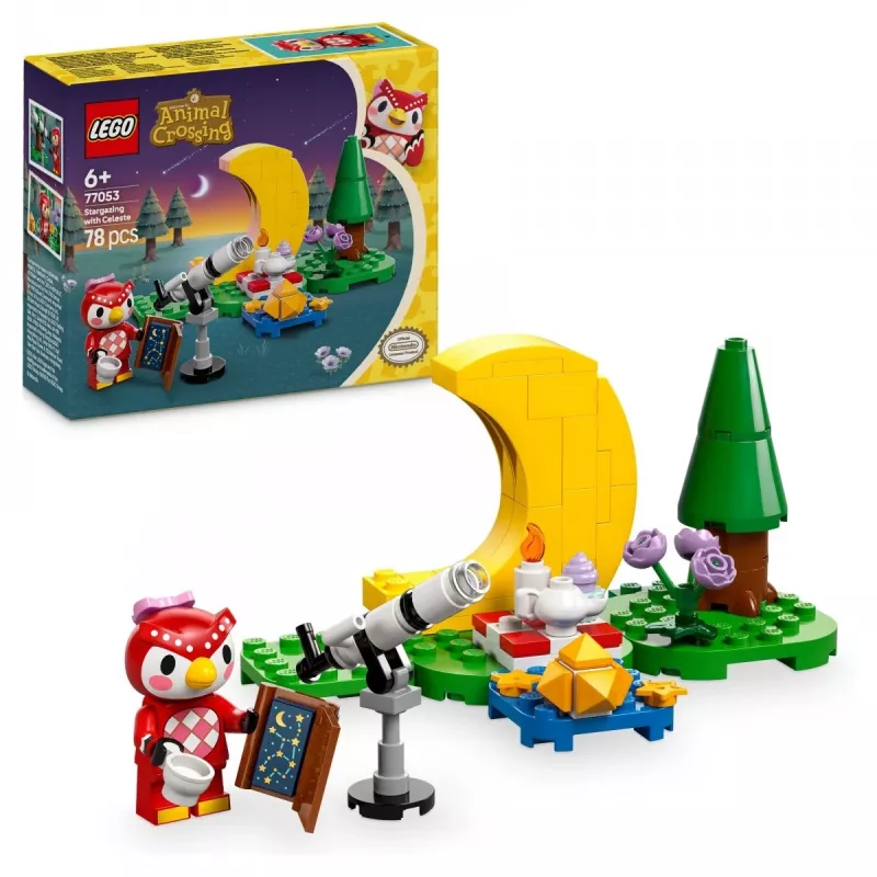 LEGO Animal Crossing Observação de estrelas com a Eufemia conjunto 77053