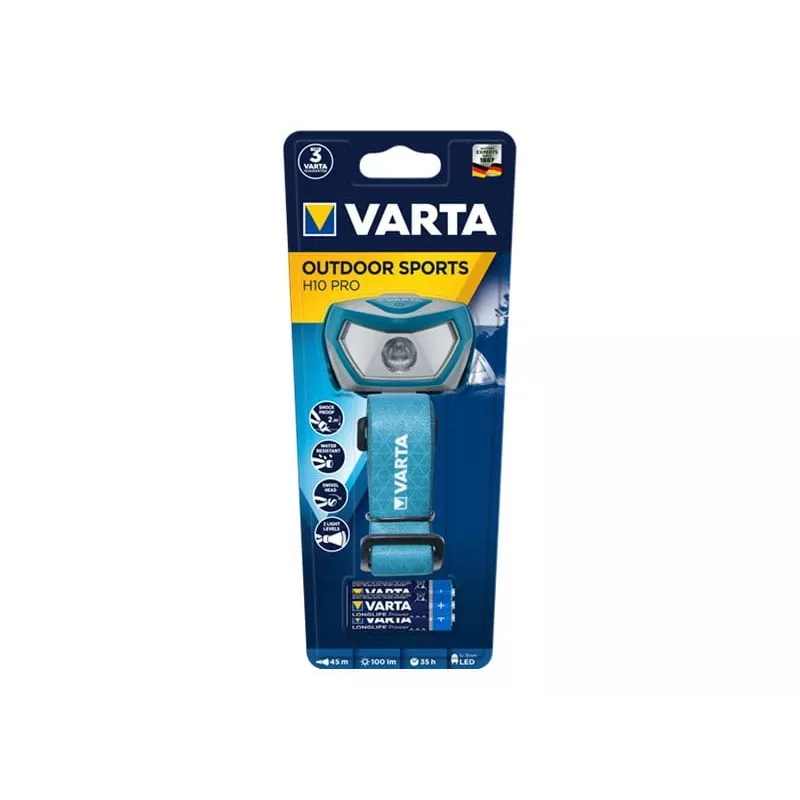 Lanterna de cabeça Varta 16650 101 421 cor aqua