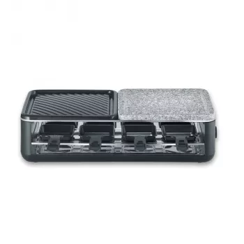 Grelhador de raclette Severin RG 2366 8 pessoas 1300 W preto