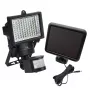 Projetor LED solar Maclean MCE442 com detetor de movimento projetor de parede luz crepuscular IP44 6W 6000K