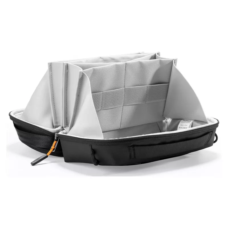 Bolsa para cabos Inateck AB03010 — bolsa organizadora 27 × 15,8 × 11 cm, preto