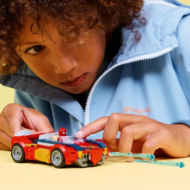 LEGO MARVEL 76336 Carro do Spider-Man vs. Wolverine venomizado