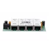 Injetor PoE Extralink 4 portas 4x 100 Mb/s RJ45, Fast Ethernet, 48 V, sem caixa