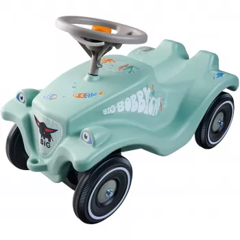 Carro deslizante Simba-Dickie Bobby Car Classic verde Sea modelo 800056141, assento baixo, plástico robusto