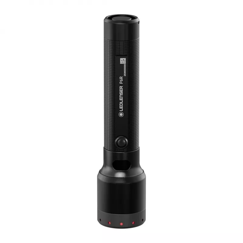 Lanterna de mão Ledlenser P6R preta LED