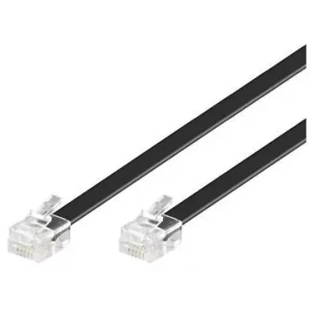 Cabo telefónico Microconnect MPK102S RJ-11 RJ-11 2 m preto