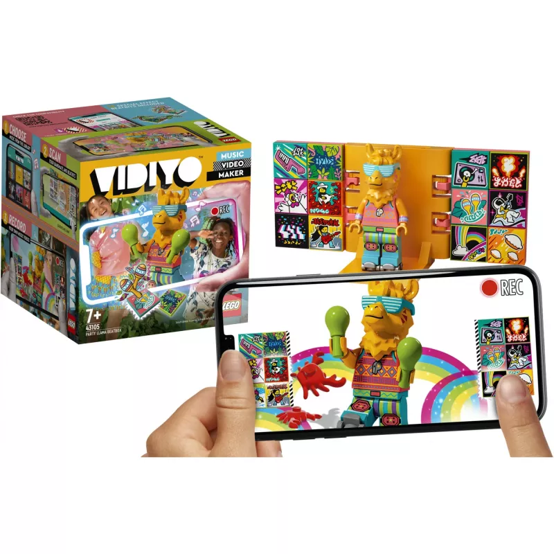 LEGO VIDIYO BeatBox 43105 Party Llama — conjunto interativo de música e dança