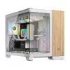 Caixa de computador Corsair CC-9011288-WW Midi Tower bambu, branco