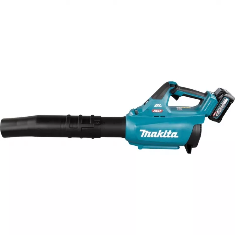 Makita UB001GM101 XGT soprador de folhas a bateria, 40 V, bateria de 4,0 Ah