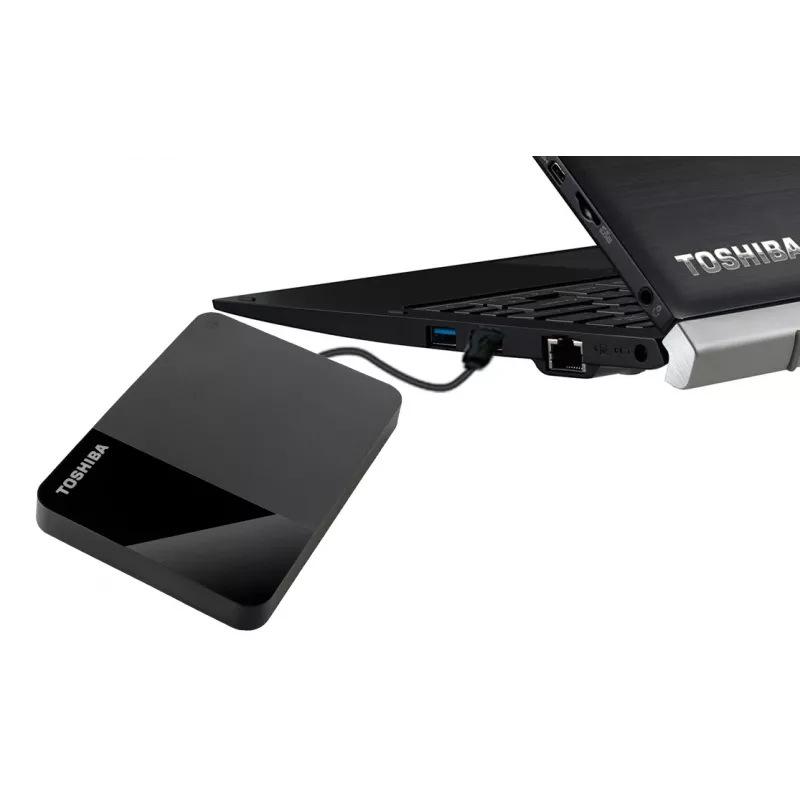 Disco externo Toshiba 4TB 2,5 polegadas USB 2.0/3.2 Gen 1 Canvio Ready