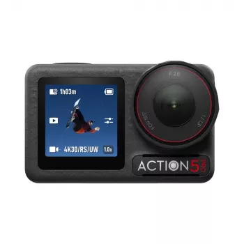 Câmara de ação desportiva DJI Osmo Action 5 Pro 40 MP 4K Ultra HD CMOS 25,4 / 1,3 mm (1 / 1,3) Wi-Fi 146 g