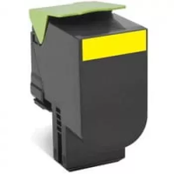 Cartucho de toner Lexmark 80C2SYE 1 unid. Original amarelo