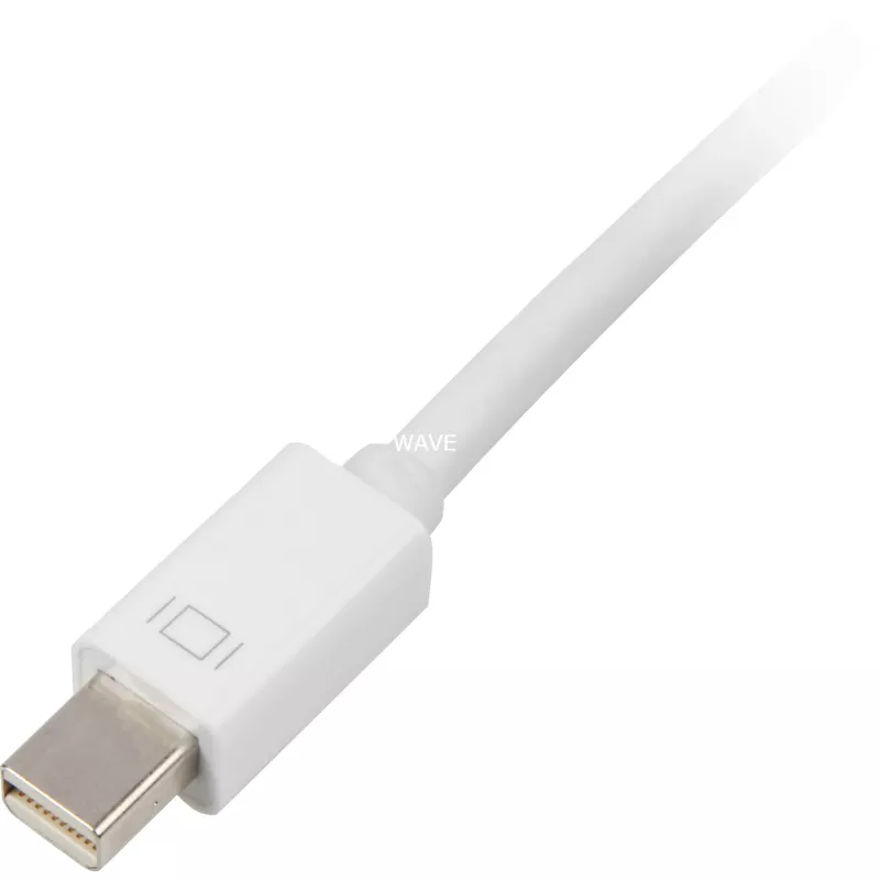 Adaptador de cabo Sharkoon Mini DisplayPort -> DVI 15cm branco