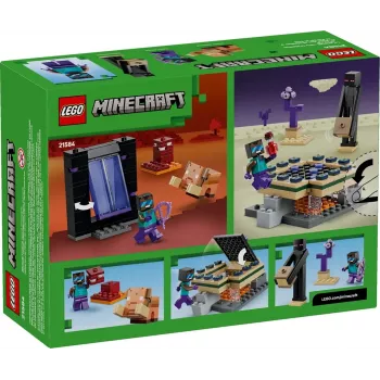 LEGO MINECRAFT 21584 Viagem pelo portal do Nether e do End