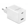 Carregador DeLOCK USB GaN USB Type-C PD 3.0 e USB Type-A 48 W