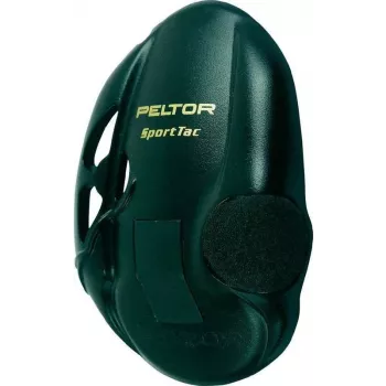 Conchas de substituição 3M Peltor SportTac 210100-478-SV, preto
