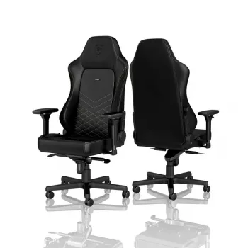 Cadeira gaming noblechairs HERO - preto/dourado