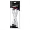Cabo de ligação CableMod C-Series Pro - Variante A, 90°, 16-Pin para 2x8-Pin PCIe, branco