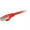 Cabo de rede Sharkoon Cabo de rede patch SFTP RJ-45 Cat.7a 5 metros vermelho