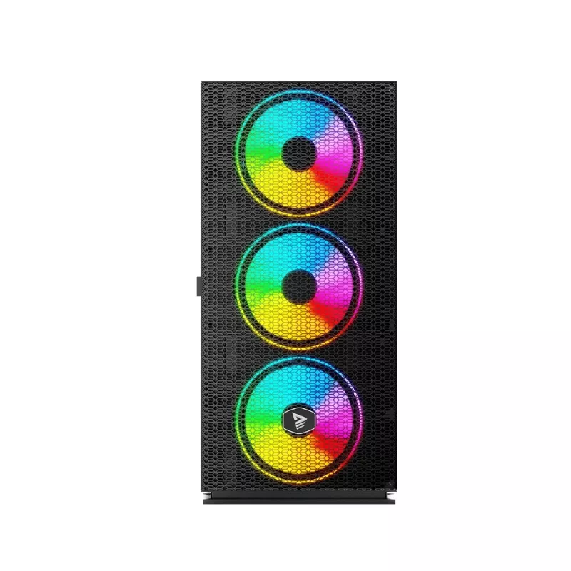 Caixa para PC SAVIO Raptor X1 ARGB vidro/mesh preto