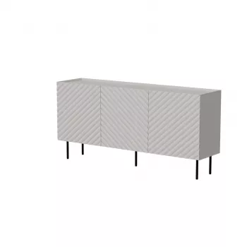 Cómoda Cama LUCCA 3D 165x40x80 cm — caxemira, aglomerado, corpo de 16 mm, espessura da porta de 1,8 cm