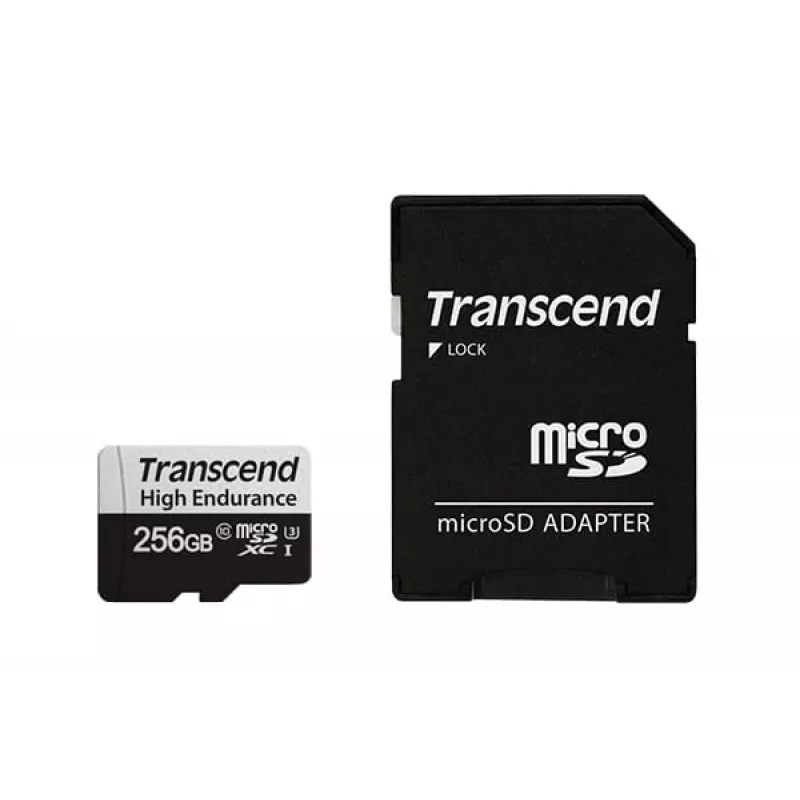 MicroSDXC Transcend 256 GB Classe 10 UHS-3 TS256GUSD350V