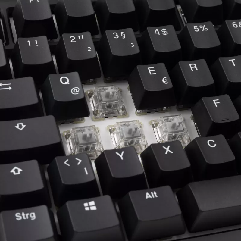 Teclado gaming Ducky Tinker 75 USB alemão preto