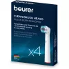 Cabeças de escova de substituição Beurer 10156 – pack de 4, compatíveis com escovas de dentes elétricas da Beurer