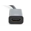 Adaptador DIGITUS, ficha DisplayPort - conector fêmea HDMI A, DisplayPort Standard 1.1a, certificado UL20276, AWG28 (DB-340400-001-S)