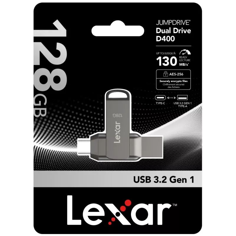 Pen drive Lexar 128 GB USB Type-C LJDD400128G-BNQNG
