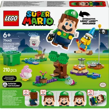 Conjunto de construção LEGO 71440 Super Mario figura interativa LEGO Luigi
