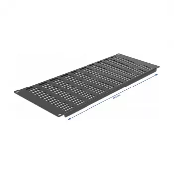 Painel cego ventilado DeLOCK tampa para armário de rede 19 polegadas 66682