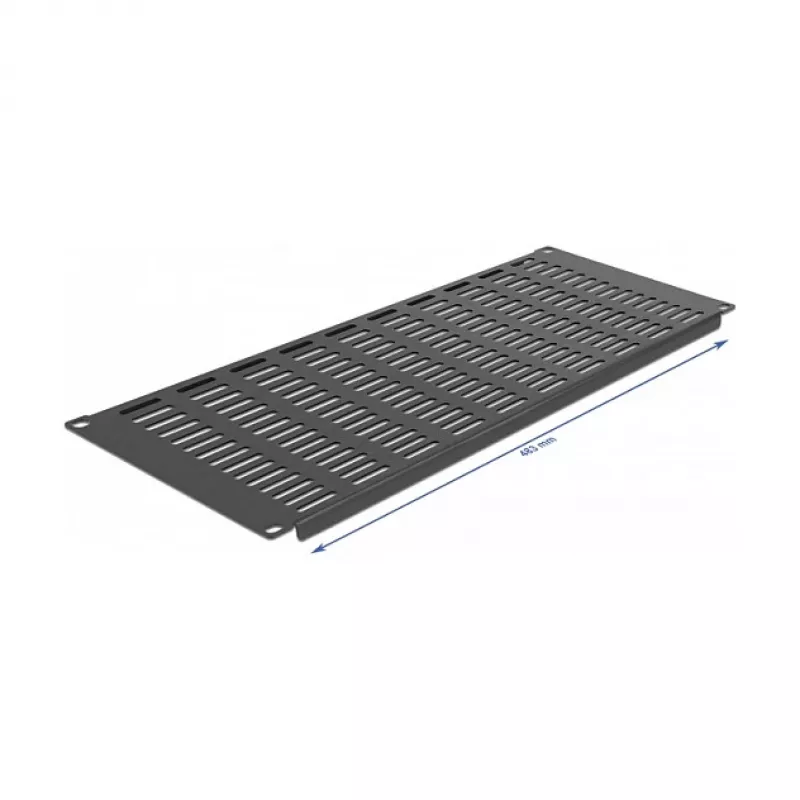 Painel cego ventilado DeLOCK tampa para armário de rede 19 polegadas 66682