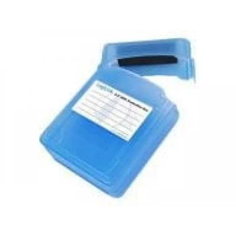 LogiLink Caixa para HDD para 2 x 2.5 Discos Externos, Caixa de Proteção Azul, Resistente a Quedas e Água, Fechável (UA0132)