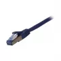 Synergy 21 Cabo de rede RJ45 CAT6A 500MHz 2m azul S-STP S/FTP testado por componentes AWG26 - Cabo - Rede - 2 m - Cat6a - S/FTP (S-STP) - RJ-45 - RJ-45 - violeta