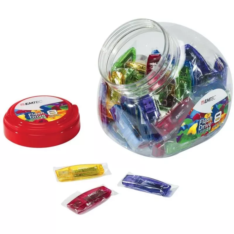 Pen drive Emtec 32 GB USB Type-A C410 Color Mix Candy Jar