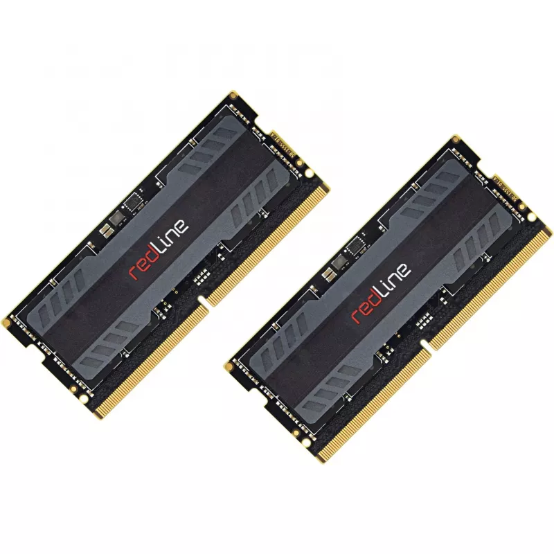 SO-DIMM 32 GB DDR5-5600 (2x 16 GB) Dual-Kit, memória RAM preta, MRA5S560LKKD16GX2, Redline SODIMM