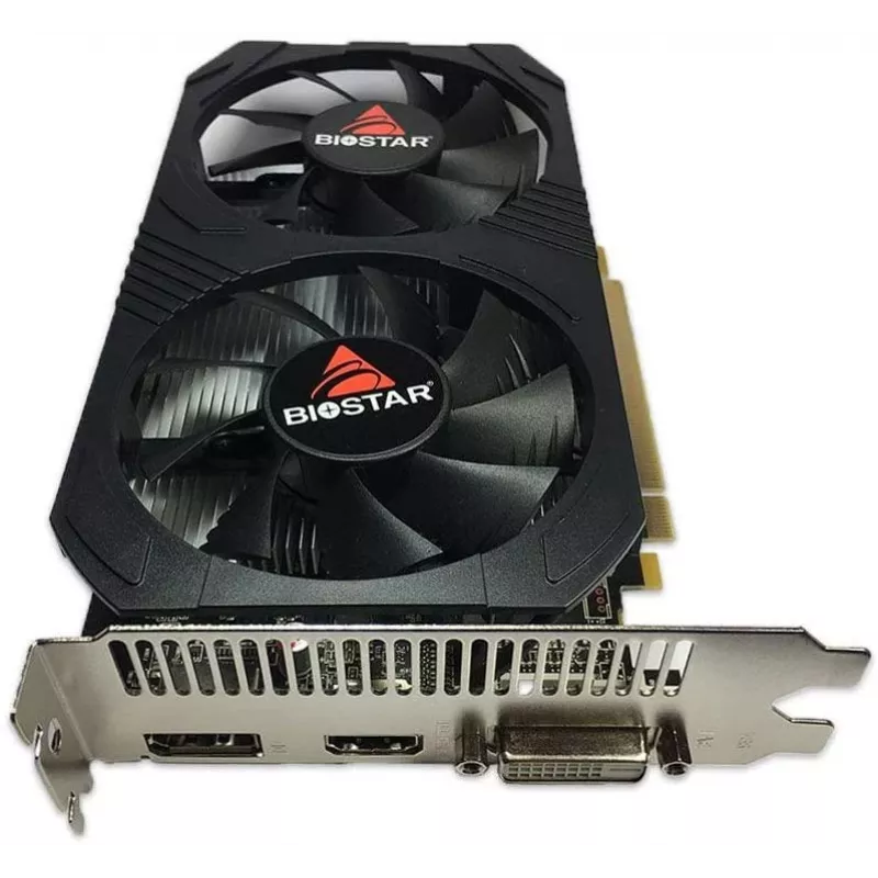 BIOSTAR Radeon RX 560 Gaming OC VA5615RF41 placa gráfica, 4 GB GDDR5, 128 bits, PCIe 3.0, 1175 MHz