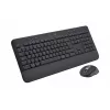 Logitech Signature MK650 for Business - Conjunto teclado e rato - Sem fios - 2,4 GHz, Bluetooth LE - QWERTY - Espanhol - Grafite