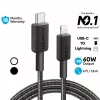 Cabo Anker 322 0,9 m Lightning para USB-C 30 W