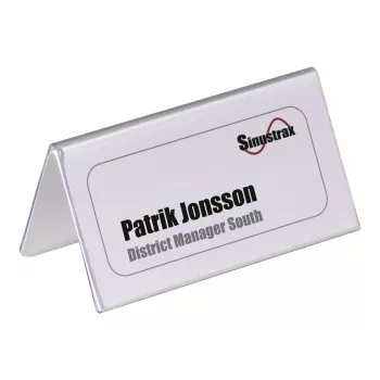 Placa de Nome Não Metálica Durable 805119