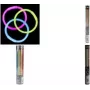 Bastão luminoso Olympia FLS 30221 / 25 — 7 cores, secção 5×5 mm, comprimento 200 mm, embalagem de 25