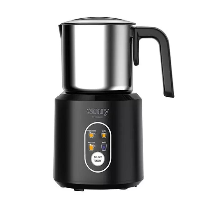 Espumador de leite elétrico portátil Camry CR 4498 — 500 W, preto