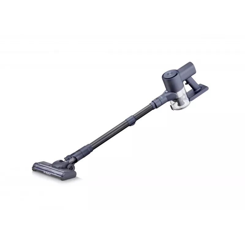 Aspirador vertical SEVERIN HV 7178 — sem fios Li-Ion 2,2 Ah, 130 W, sem saco 0,5 l, azul metálico